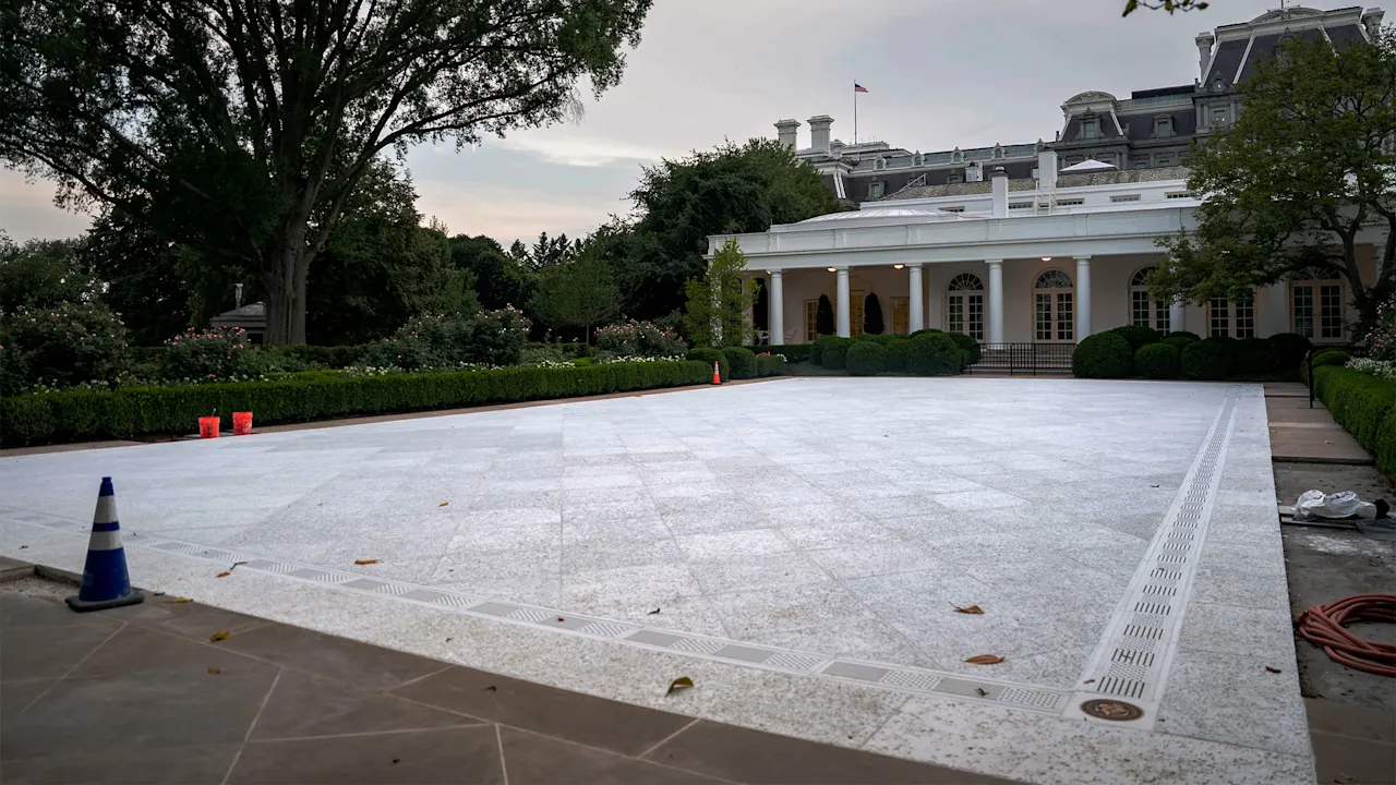 Trump’s redesigned Rose Garden is just the start of a larger White House makeover