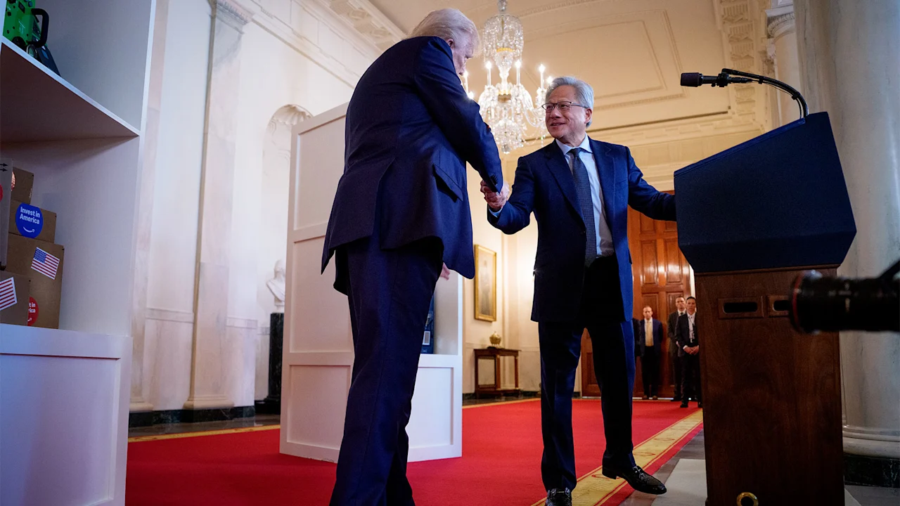 Nvidia and AMD cut a chip revenue-sharing deal with Trump. Here’s how their stock prices are reacting