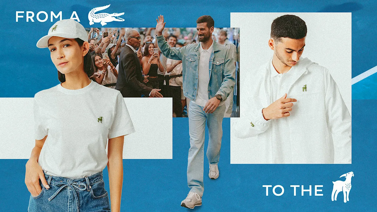 Why Lacoste turned its iconic crocodile logo into a goat
