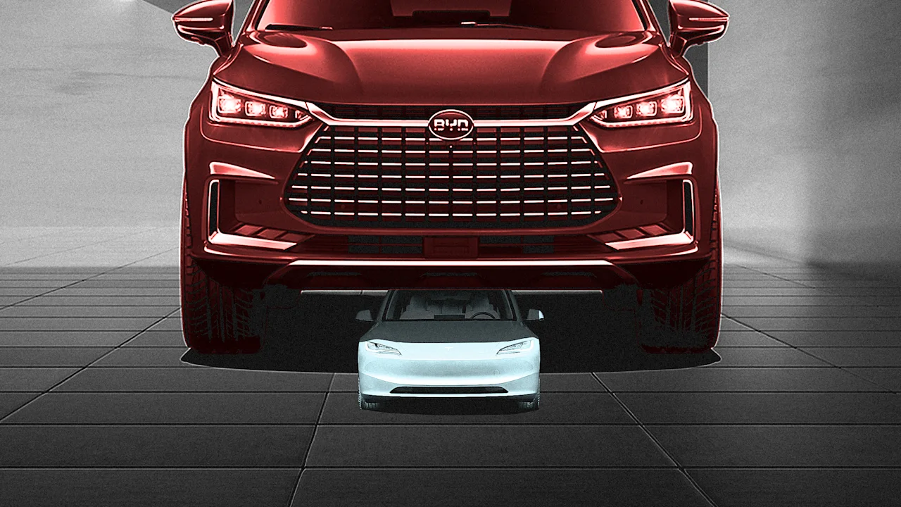 BYD continues to surge past Tesla in Europe