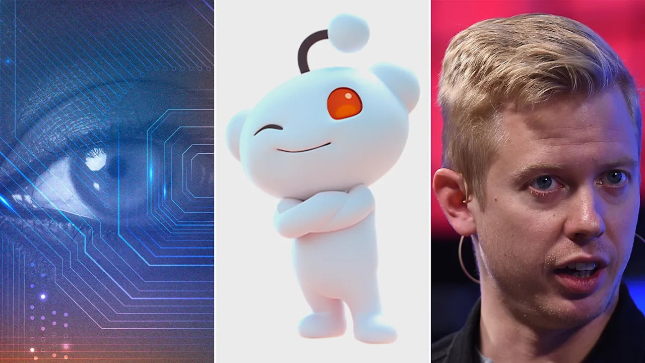 Reddit stock is soaring today. CEO Steve Huffman says it’s good news for humans in an AI world