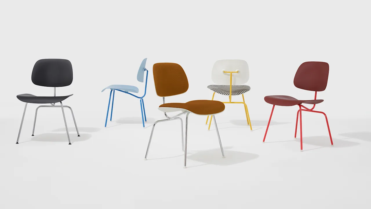 This classic Eames chair is getting a recycled-plastic revival