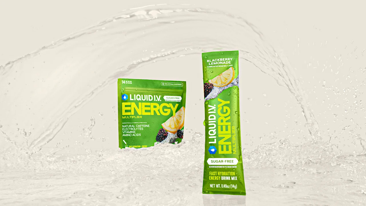 Energy drinks are booming, and Liquid I.V. wants a piece of the action