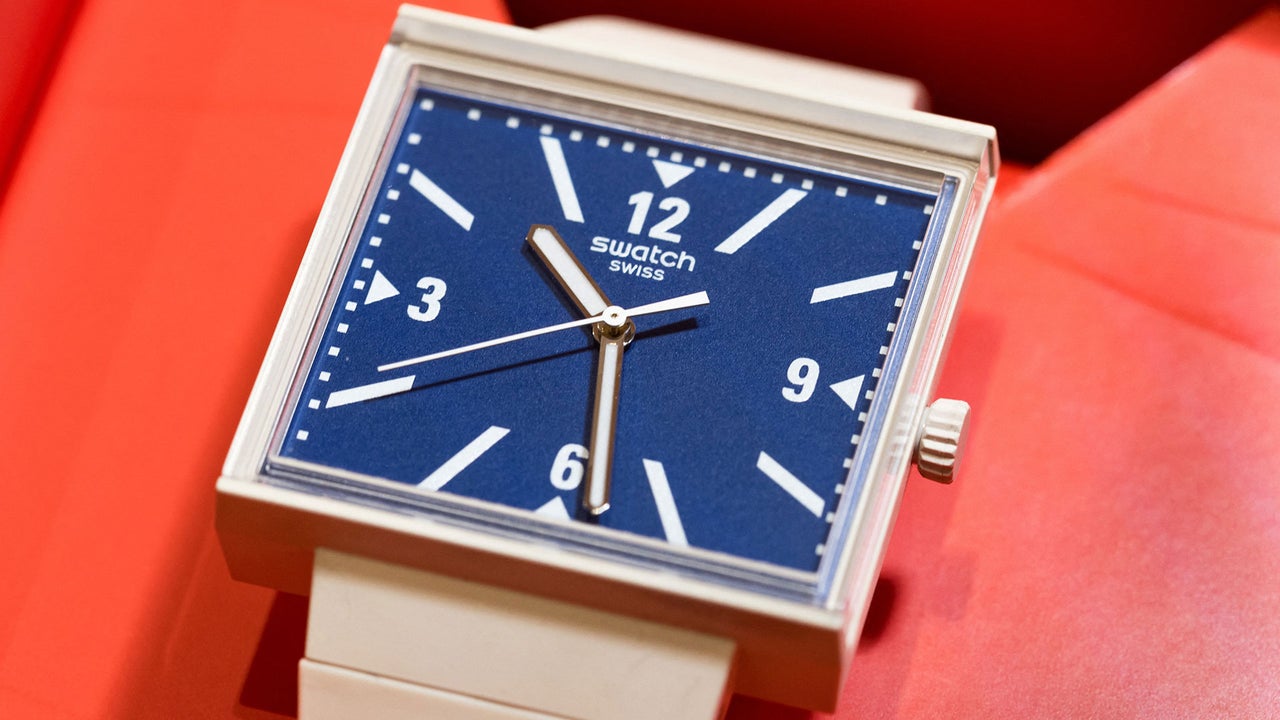 Swatch mocks Trump’s 39% tariffs on Switzerland with a special edition watch 