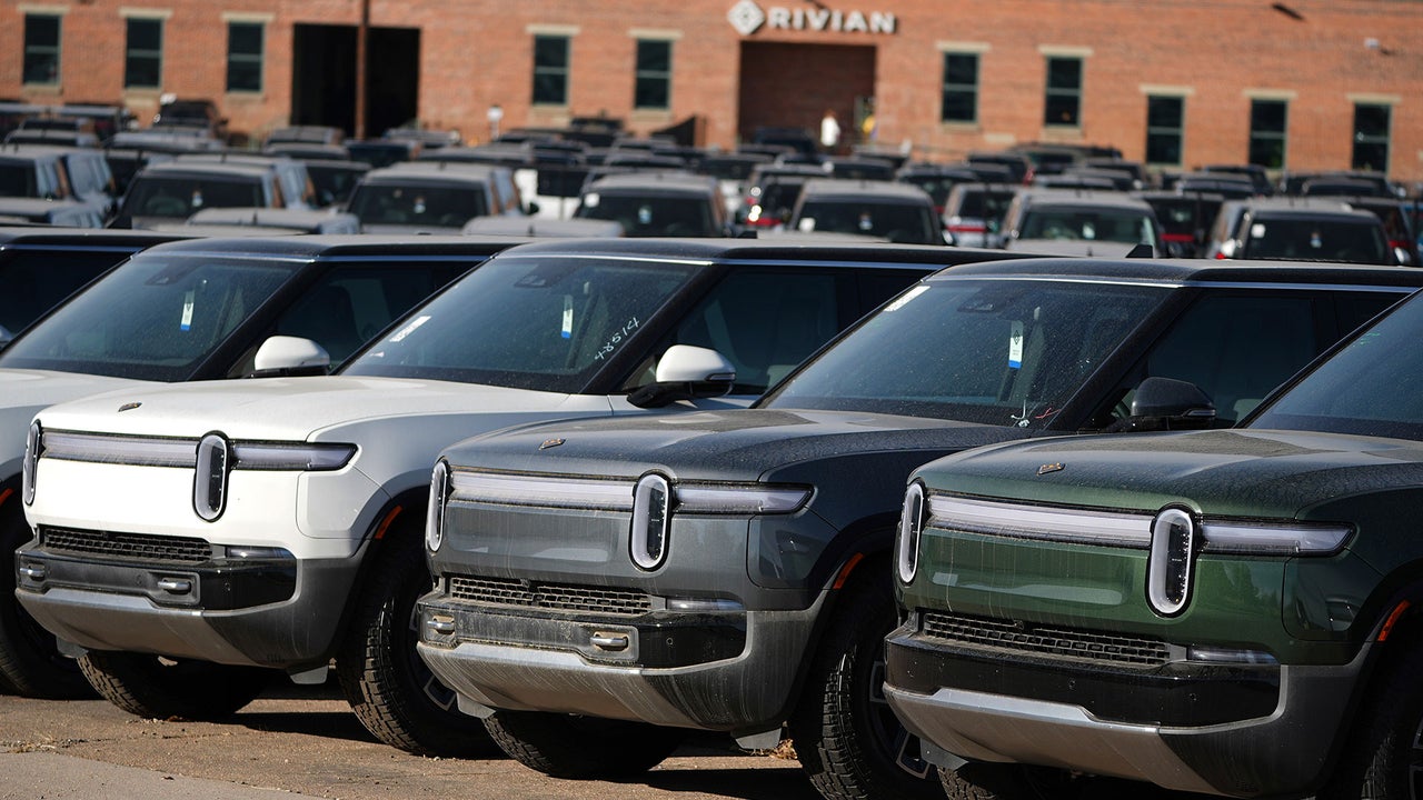 Rivian breaks ground on a $5 billion plant in Georgia amid challenges in the EV market Rivian breaks ground on a $5 billion plant in Georgia amid challenges in the EV market