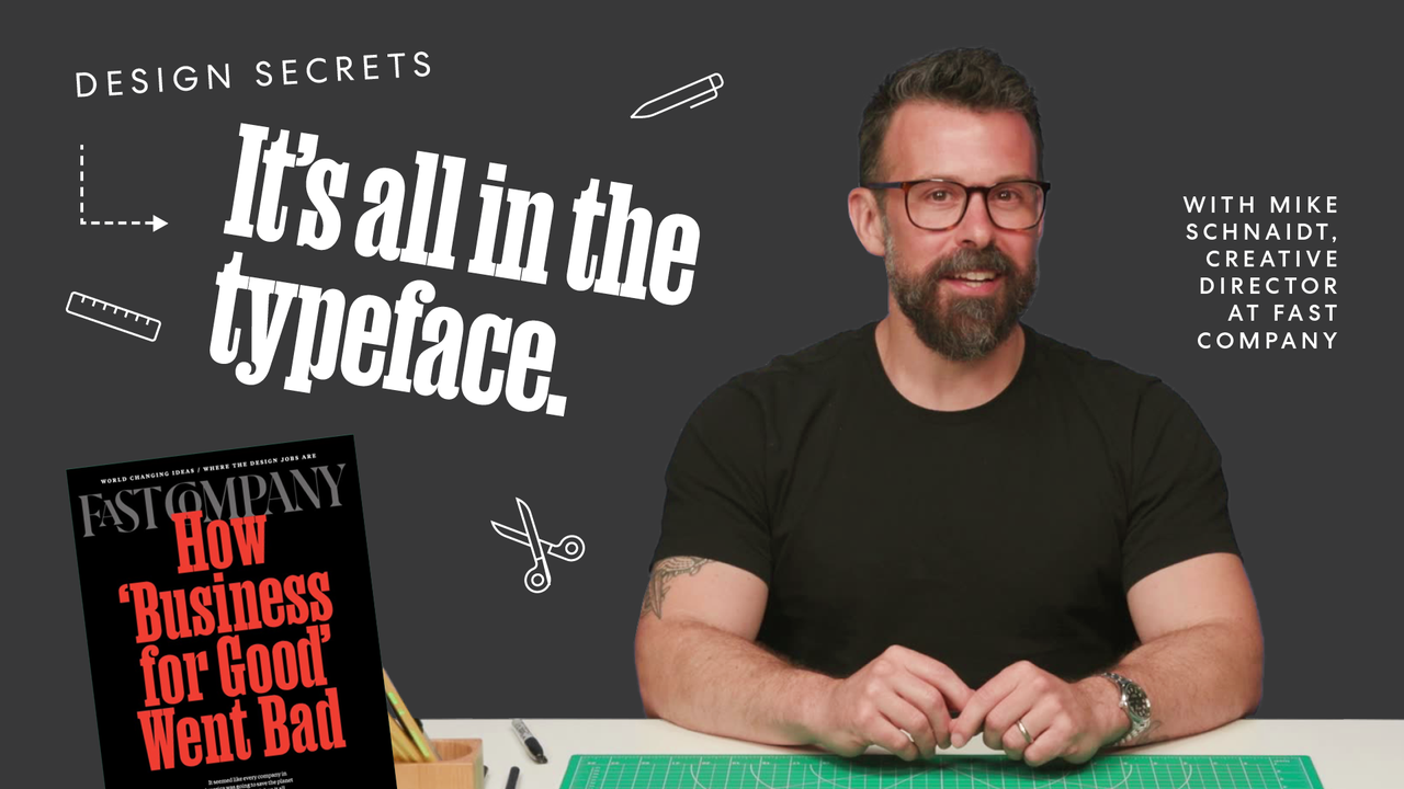 Design secrets: It’s all in the typeface
