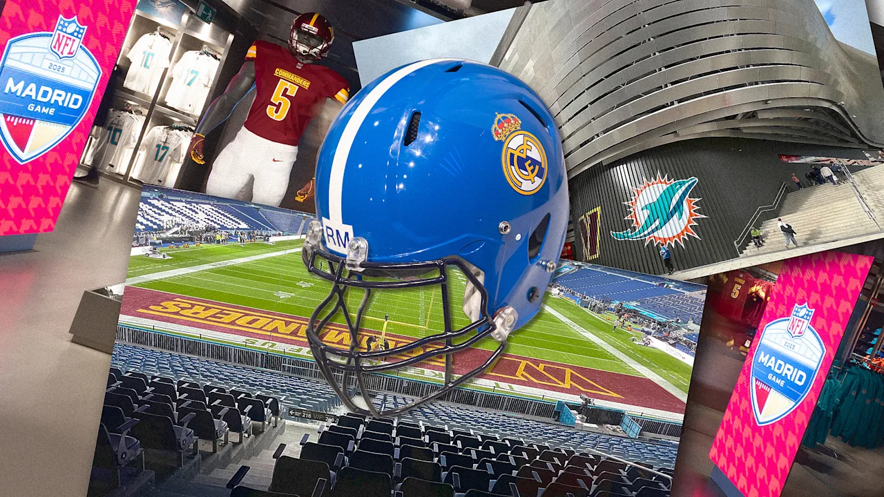 La NFL gastó millones reconvirtiendo el estadio del Real Madrid para un solo partido