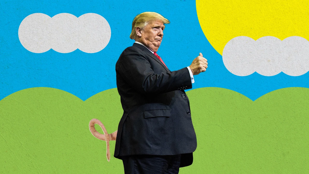 ‘Stil, Piggy’: de virale belediging van Trump is al een anti-MAGA-klap geworden