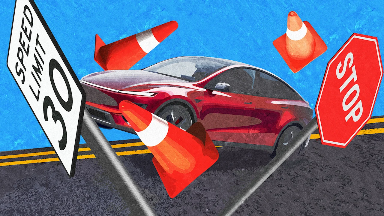 Tesla’s ‘Mad Max-modus’ wijst op een groot probleem voor zelfrijdende auto’s