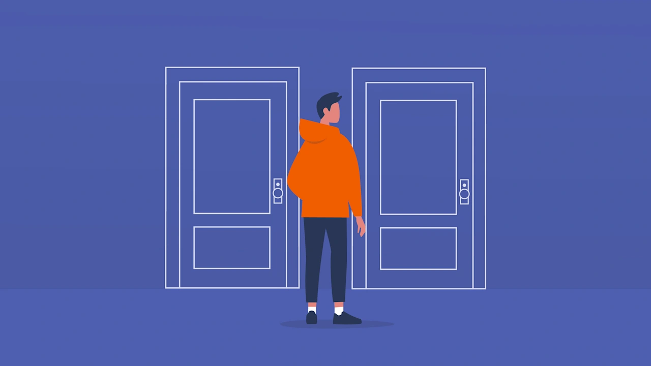 Een buitengewoon leven komt neer op deze twee keuzes