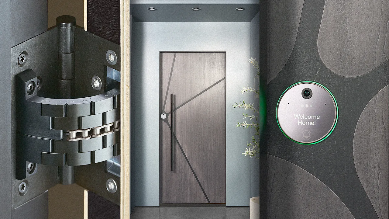 Ces portes automatiques annoncent l'ère du nouveau foyer 'intelligent' et transforment l'habitat en France