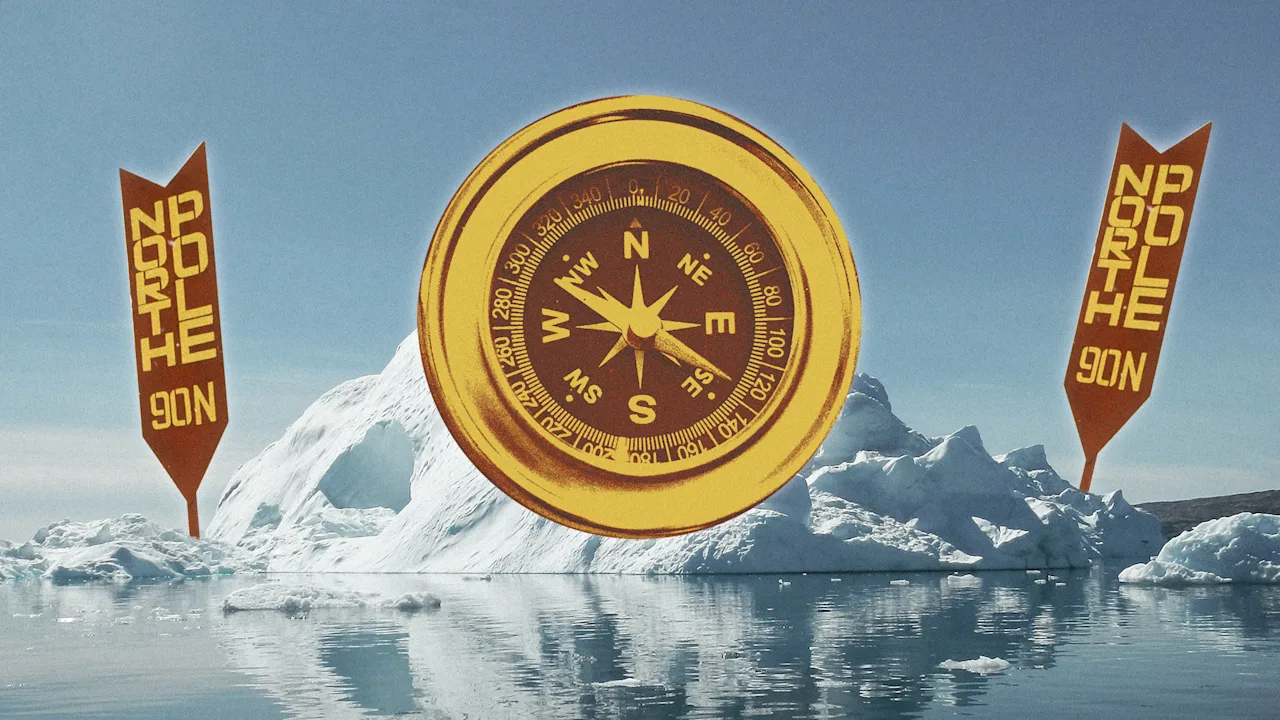 Net als de Kerstman (en jij) kun je de juiste Noordpool vinden, zelfs als deze blijft bewegen