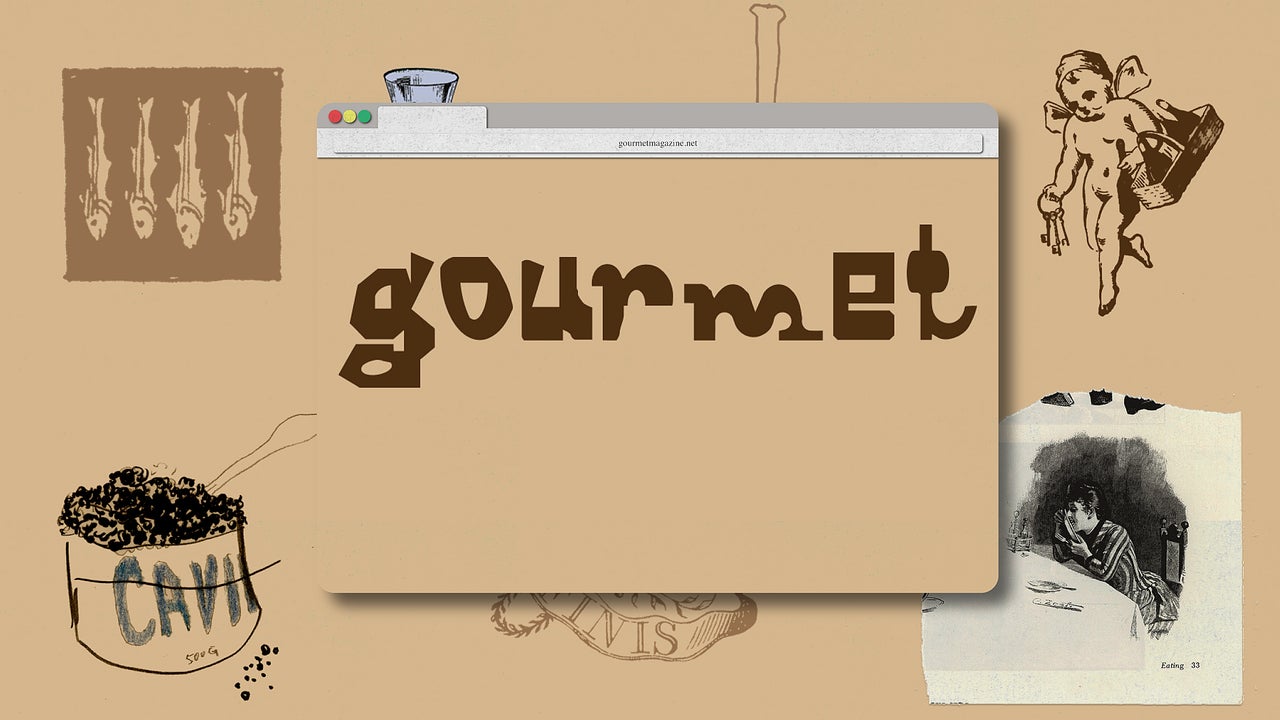 Defunct Food The new ‘Gourmet’ logo is an acquired taste