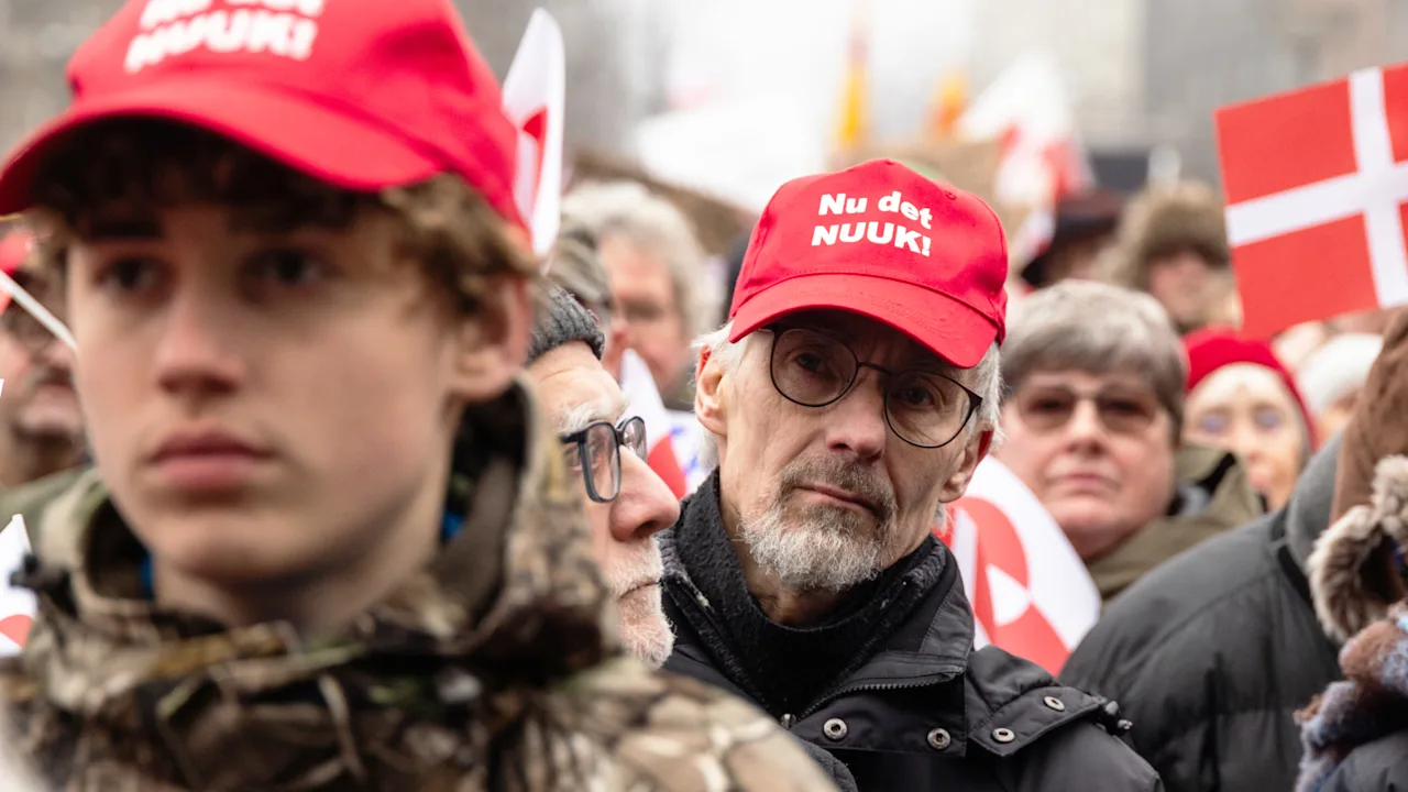 Greenland is turning the MAGA hat into a protest symbol