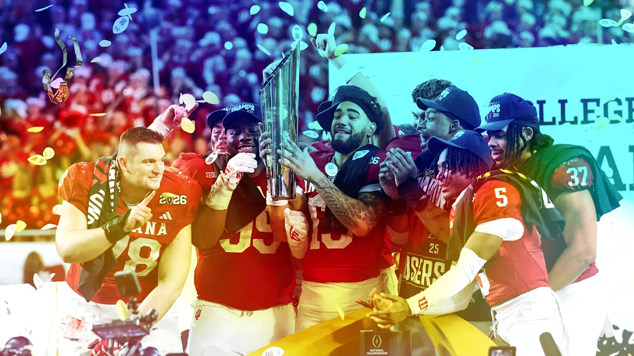 Nummers van het Indiana Hoosiers universiteitsvoetbalkampioenschap