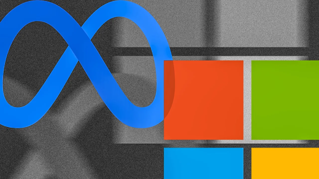 Omdat investeerders ineens zenuwachtig zijn over Microsoft en weer vertrouwen hebben in Meta