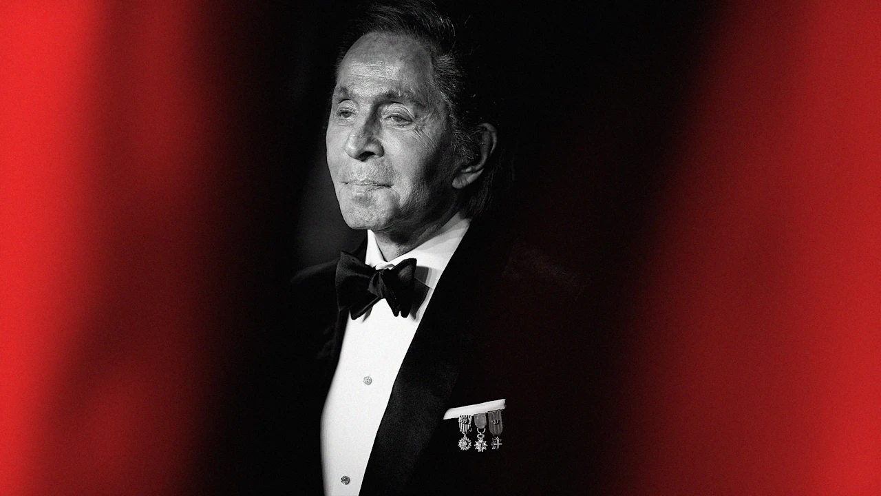 How the late Valentino Garavani mastered the art of the brand color