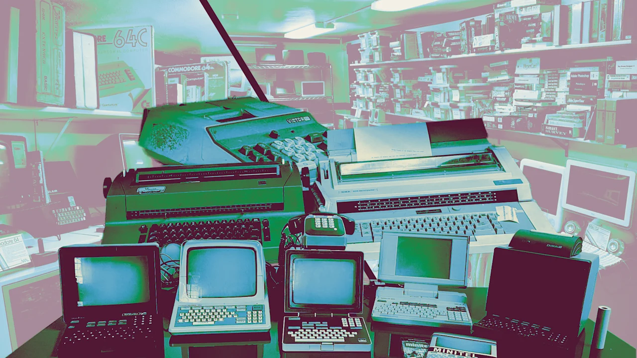 Estos históricos laboratorios de computación enseñan a los niños que la tecnología es anterior al teléfono y a las redes sociales. ¿Y qué pasa con el sistema en la nube?