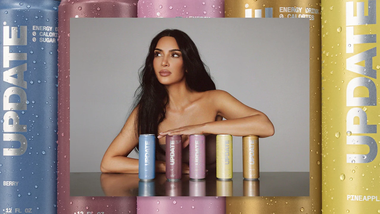 Kan Kim Kardashian een energiedrankje helpen een drukke markt te doorbreken?