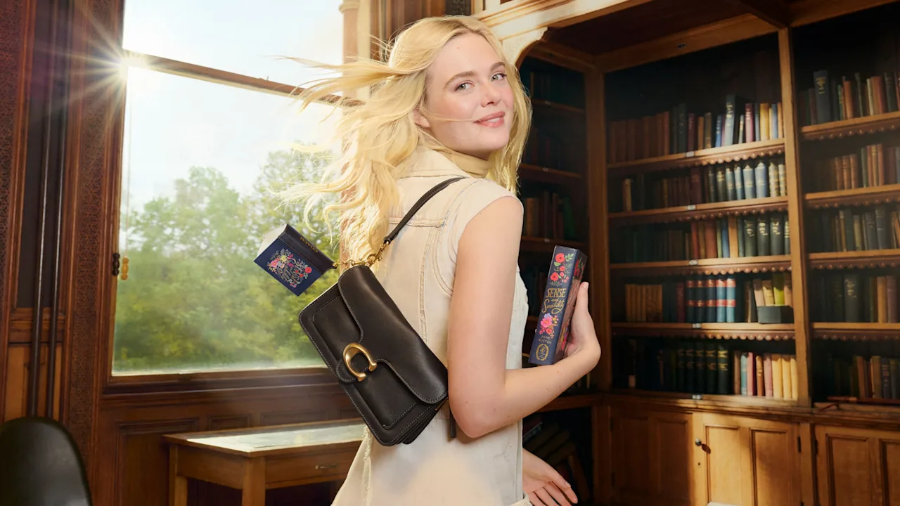 Coach’s new bag charms are literal books