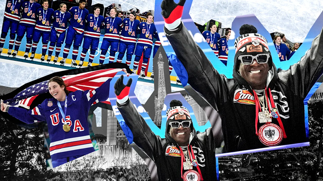 Flavour Flav en medaillewinnaars van de Olympische vrouwen nemen deze zomer Las Vegas over