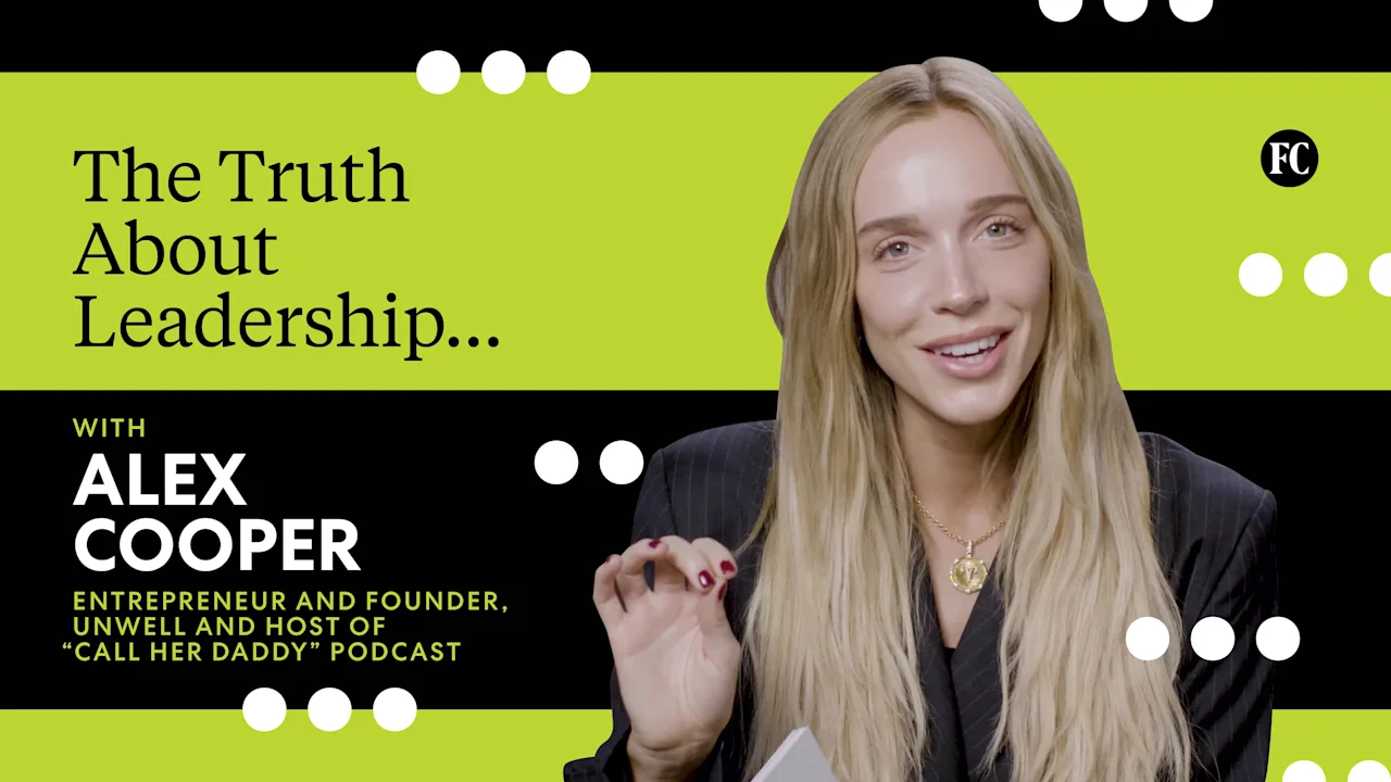 The truth about being a CEO, according to Alex Cooper