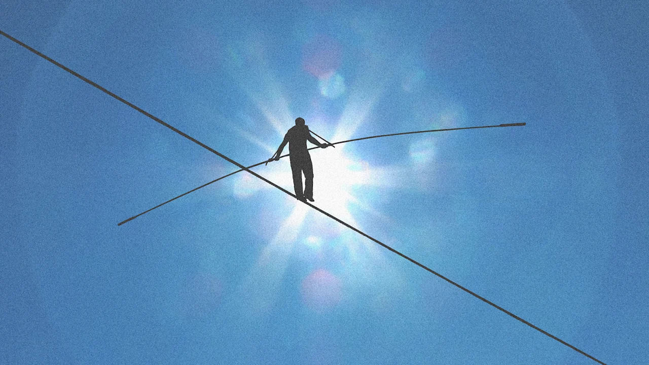 Het vinden van evenwicht is geen daad. Het is een keuze