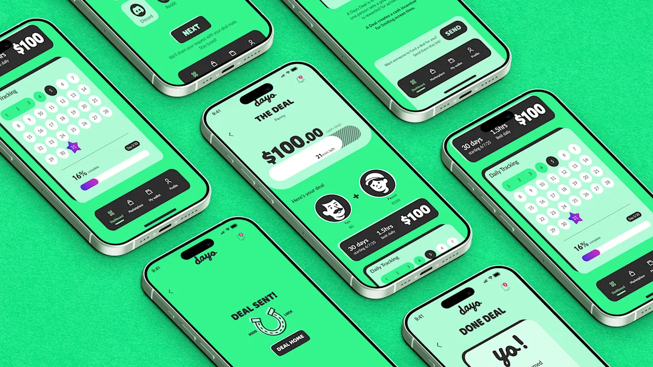 This clever new app bribes teens to get off their phones, with help from brands like Starbucks and Adidas