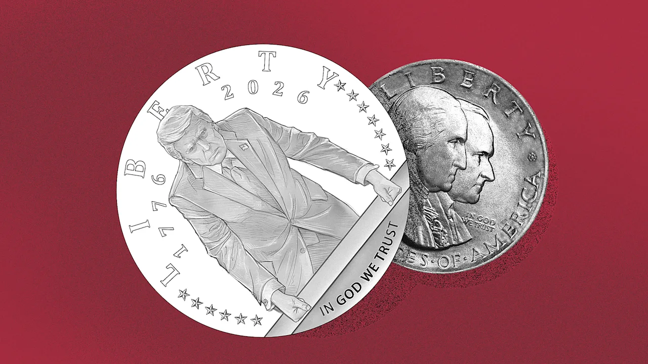 President Trump wants his face on a coin. Maybe he should’t