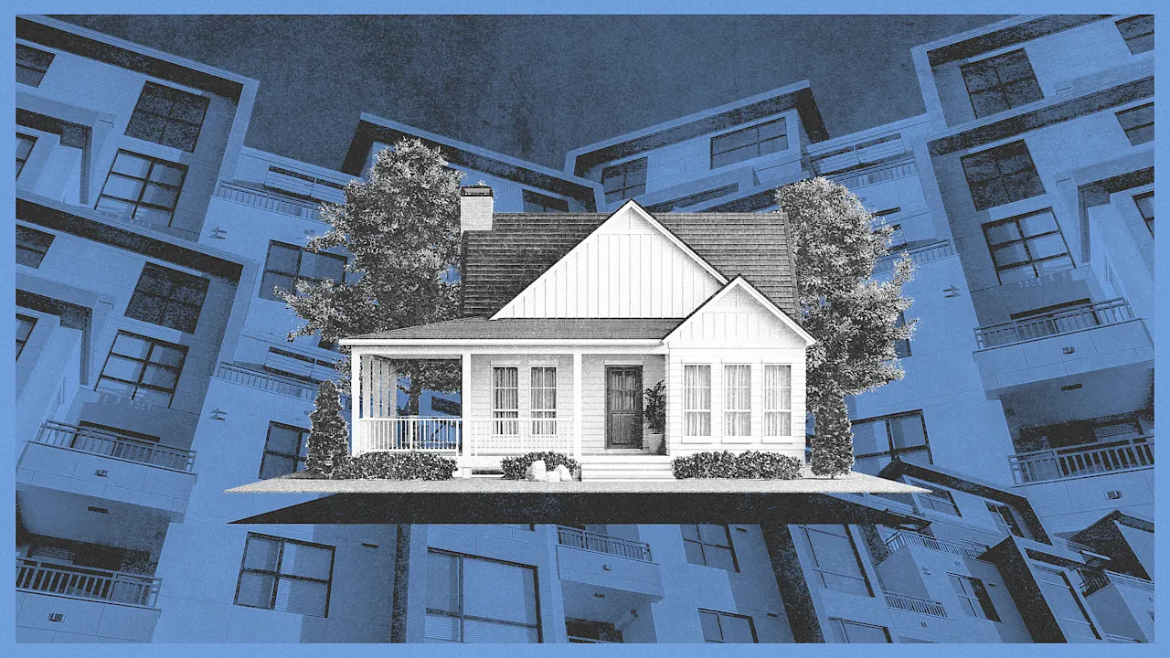 De huizencrisis is een probleem dat kan worden verteld