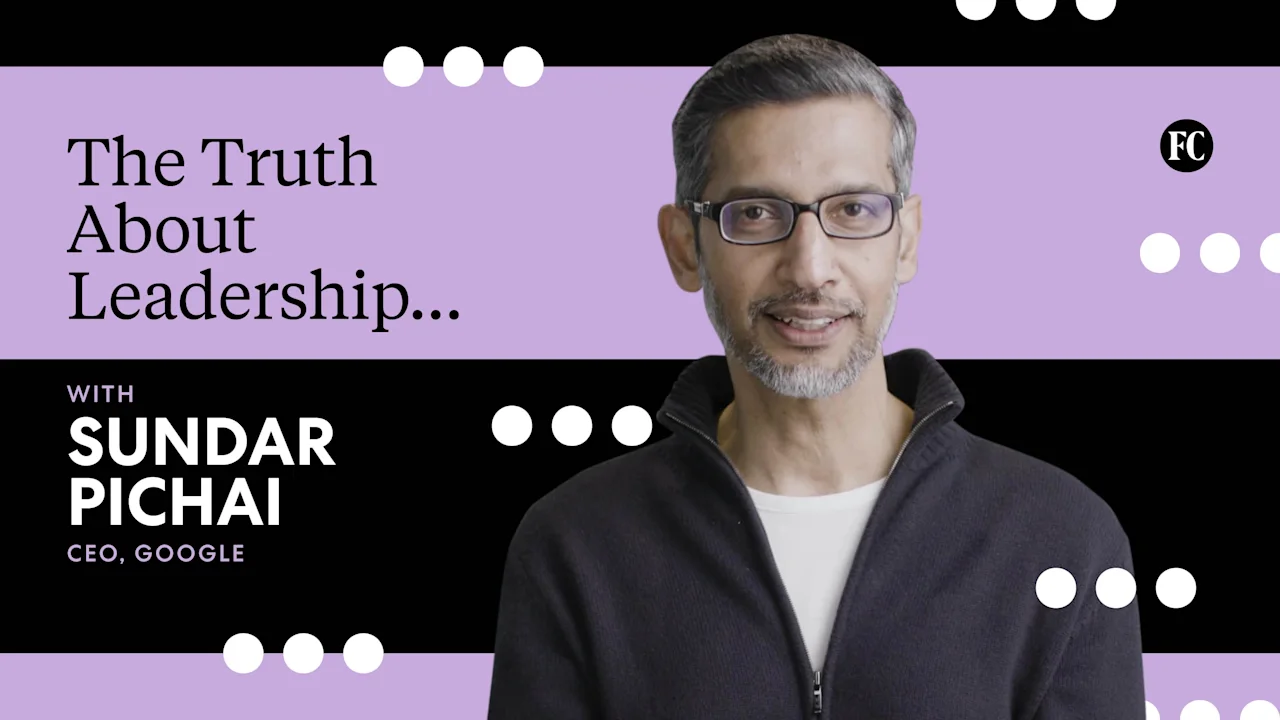 Google’s CEO shares his leadership philosophy in an AI world