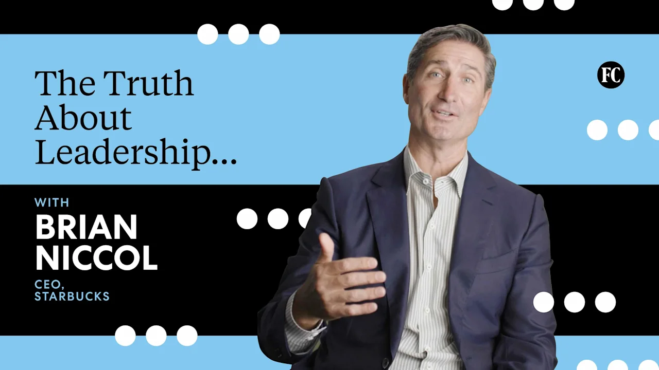 Starbucks-CEO Brian Niccol zegt dat de meest onderschatte leiderschapsvaardigheid meer luisteren en minder praten is