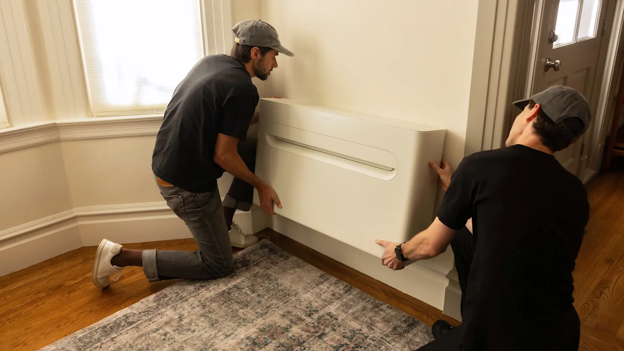 These heat pumps can be installed in an hour—and will cut costs in half