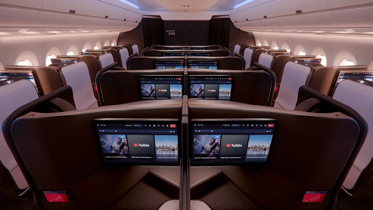 Delta Air Lines lancerer ny luksussuite optimeret til side-sovere