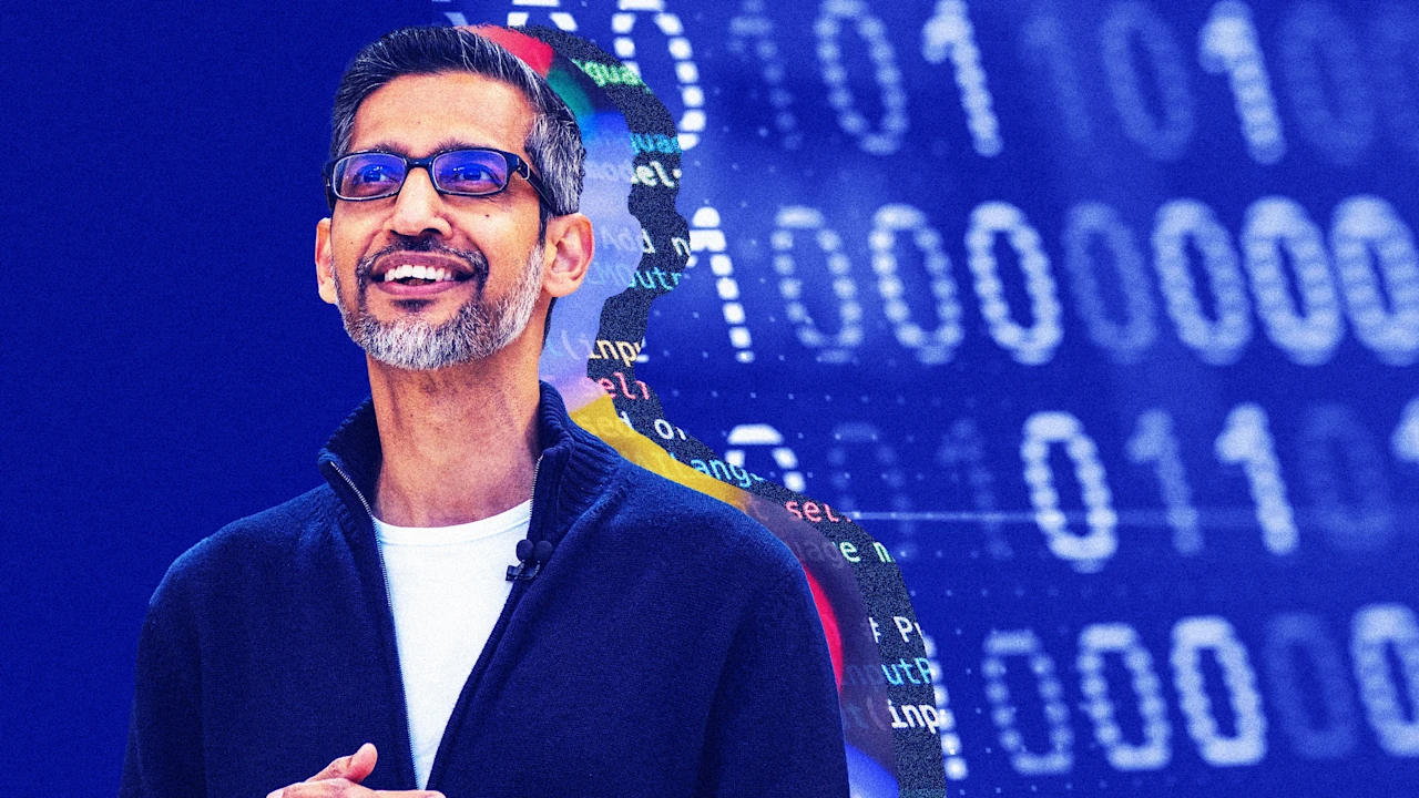 Google-CEO Sundar Pichai zegt dat 75% van de code van het bedrijf door AI wordt gegenereerd