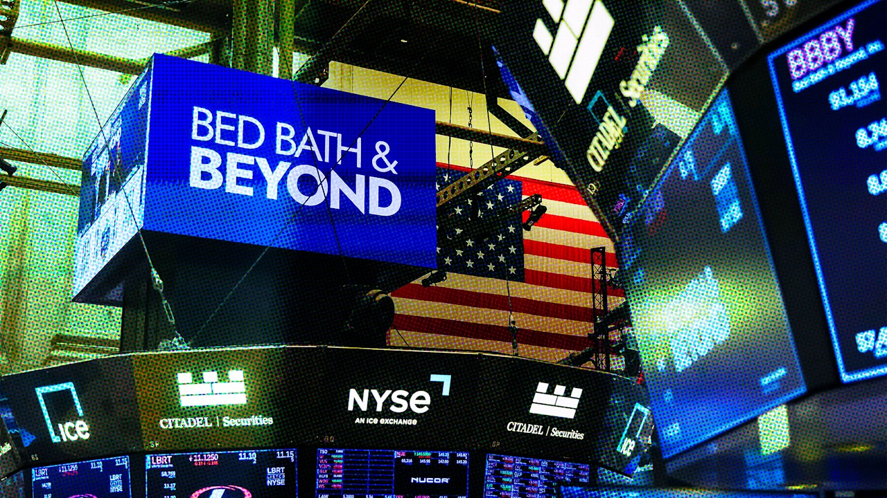 Bed Bath & Beyond to the moon? Why the retailer is getting a major stock boost today, despite a lack of profits