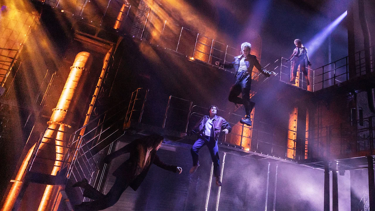 The towering sets for Broadway’s ‘The Lost Boys’ have audiences gasping. Here’s how the designer pulled it off