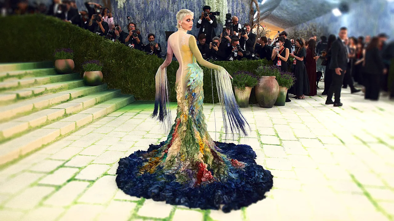The artist behind Emma Chamberlain’s Met Gala gown on why it took 40 hours to paint
