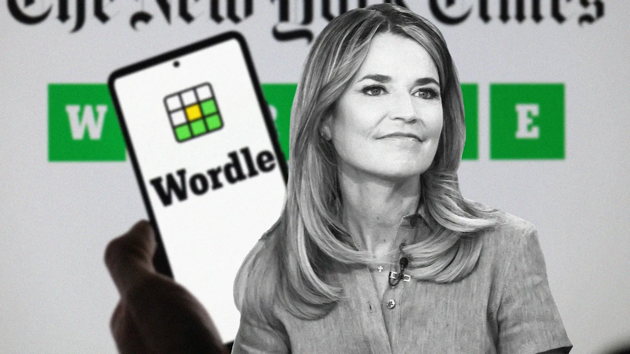 تطلق NBC برنامج ألعاب Wordle لأول مرة، حيث تعمل Savannah Guthrie كمضيفة