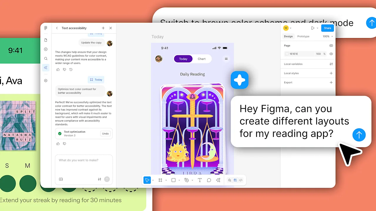أداة تصميم الوكيل الجديدة من Figma هي كيفية الحصول على زميل عمل سريع للغاية