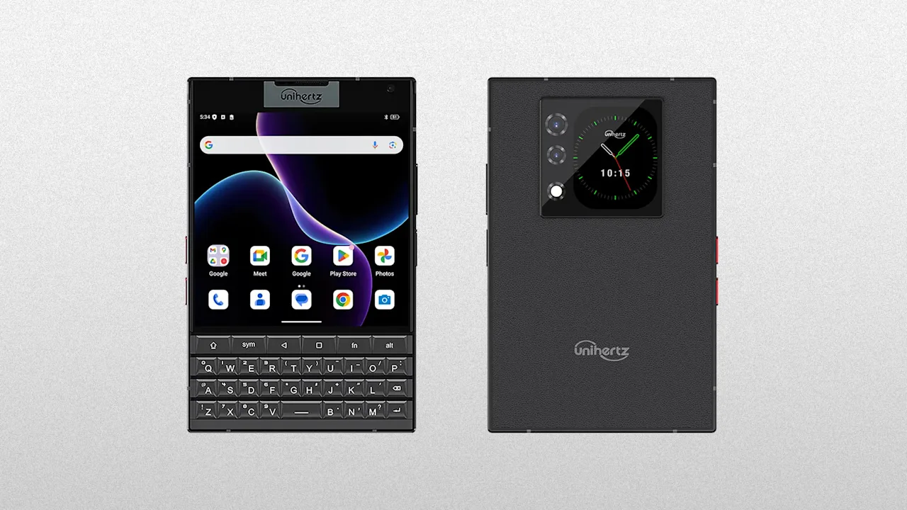 Als u op zoek bent naar een moderne telefoon in BlackBerry-stijl, dan is dit de juiste keuze