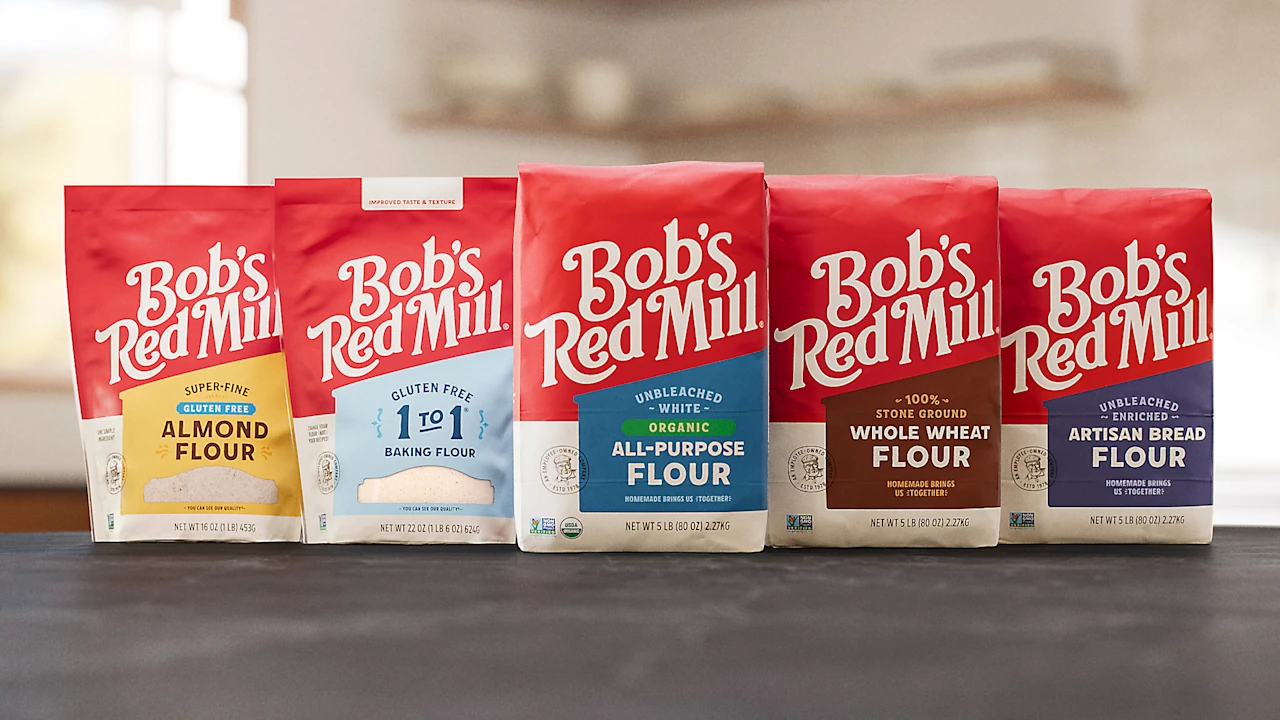 Bob’s Red Mill has a plan to win grocery store shelves: a better logo
