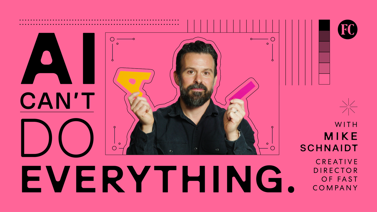Here’s one thing AI can’t do.