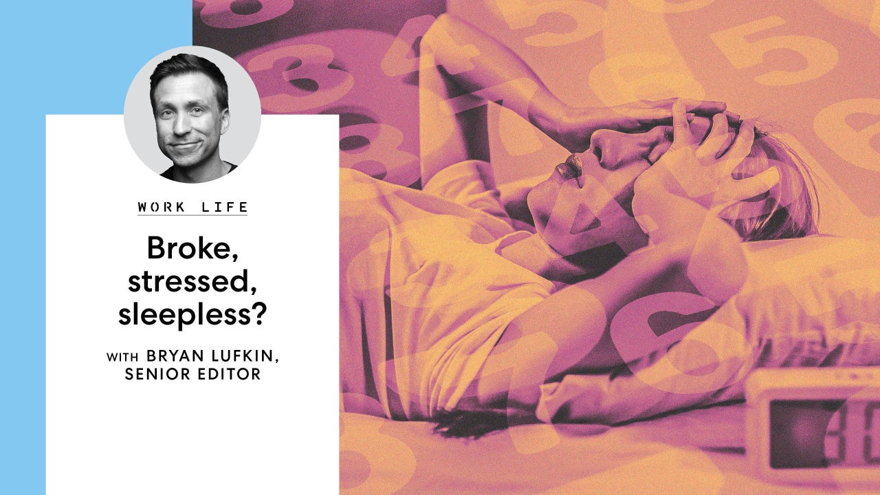 Money stress and sleep deprivation: a vicious cycle