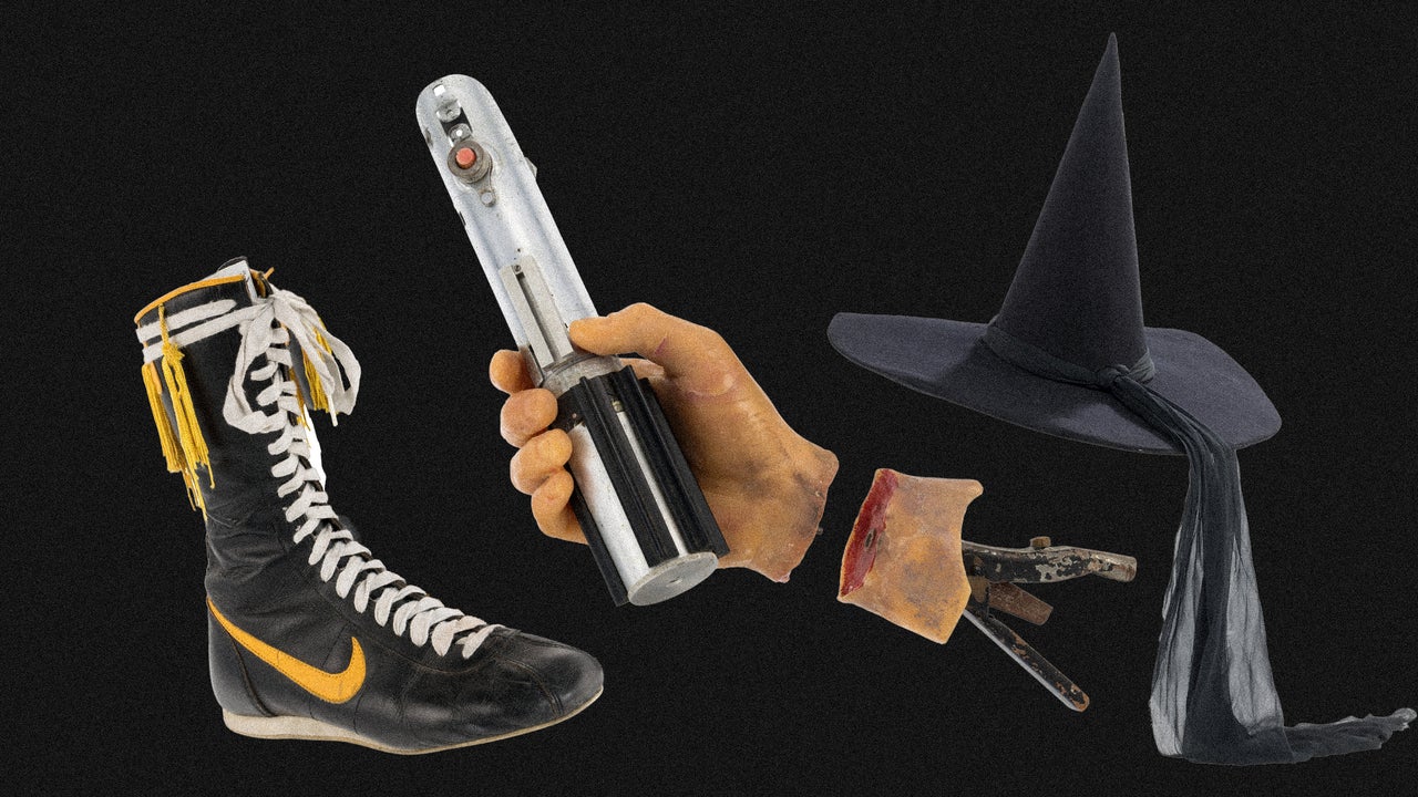 Luke Skywalker’s saber and Rocky Balboa’s boots will be for sale at this upcoming auction