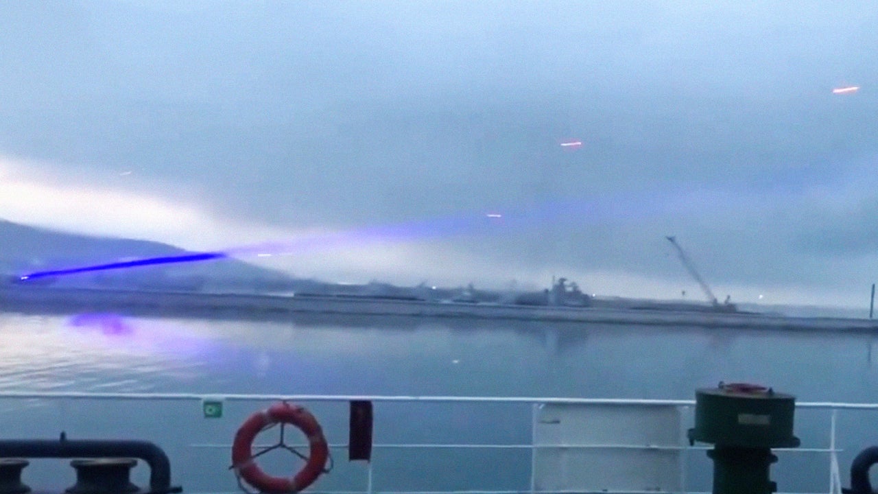 A Ukrainian drone attack reveals the limits of laser warfare