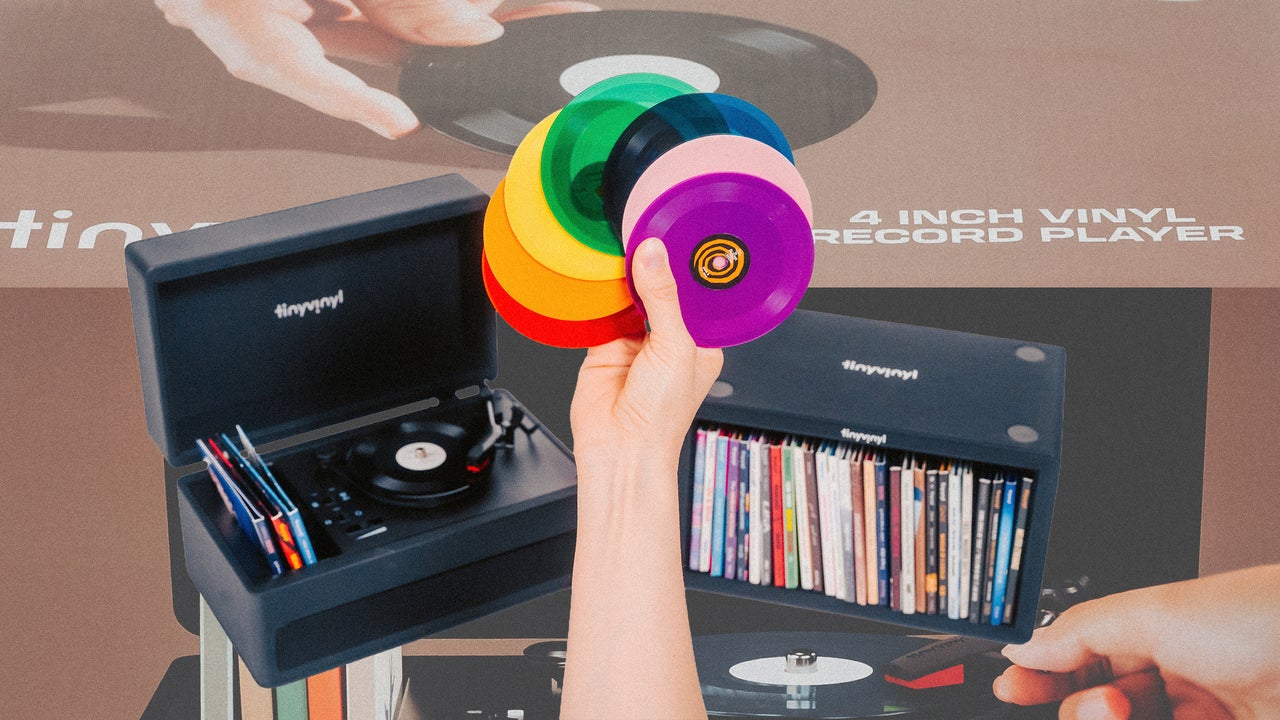 Tiny Vinyl Launches Miniature Record Player for 4-Inch Records
