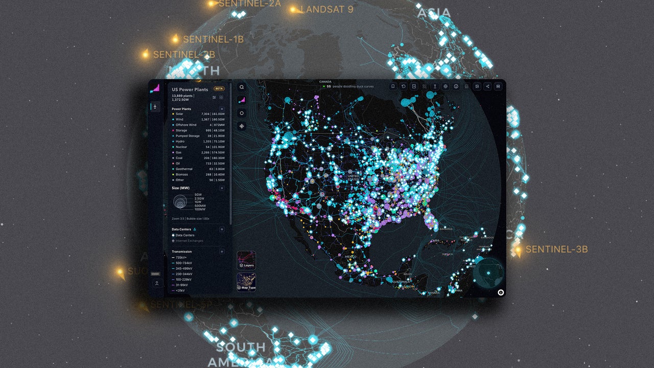 World electric grid map goes live