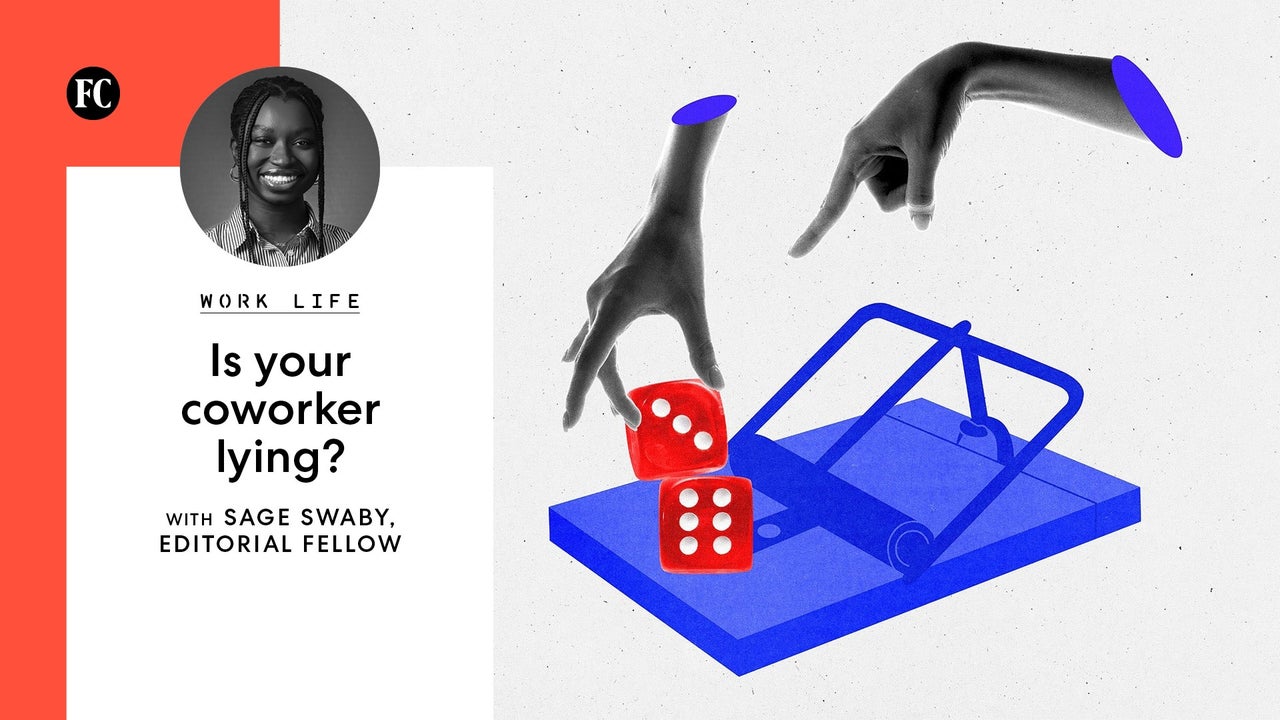 What to do if your coworker is lying