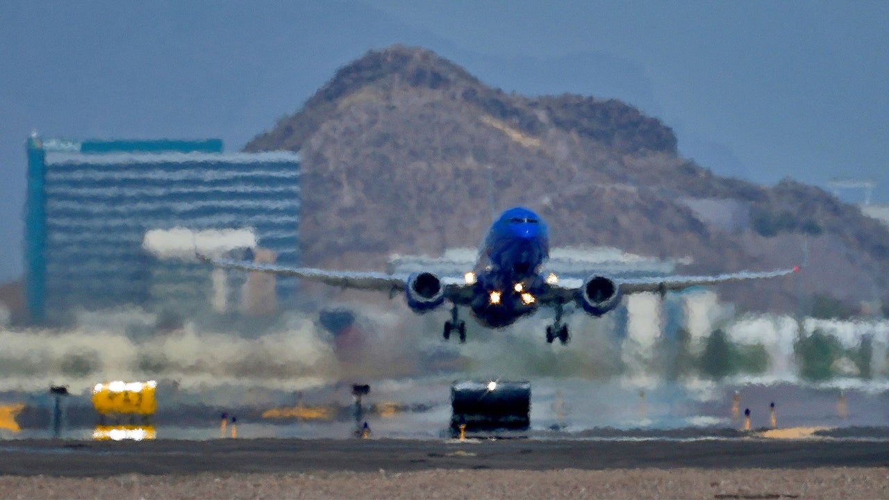 Extreme heat from human-caused climate change could make flight delays more common. Here’s why